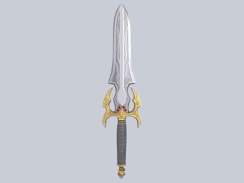 Fantasy dagger Modelo 3D