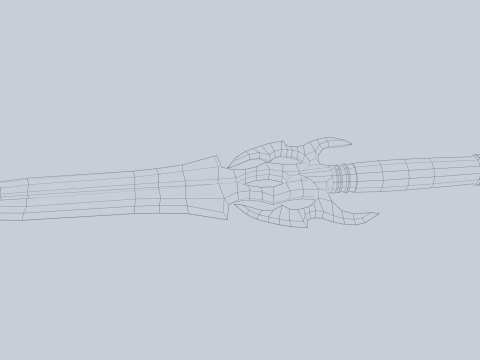 Fantasy dagger Modelo 3D