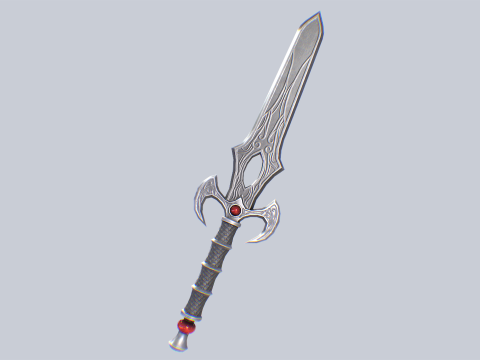 Fantasy dagger Model 3D