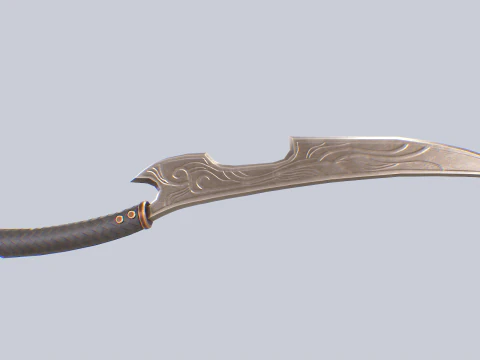 Fantasy dagger 3D Model