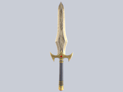 Fantasy dagger 3D 模型