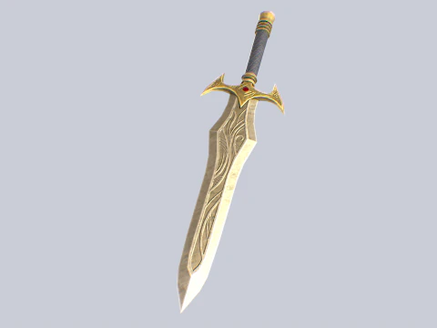 Dague fantastique Modèle 3D