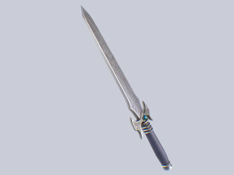 Fantasy dagger 3D Model