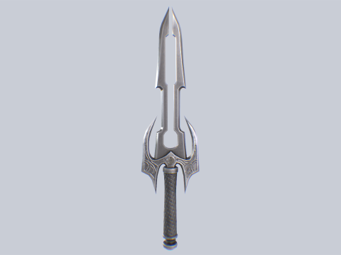 Fantasy dagger 3D Model