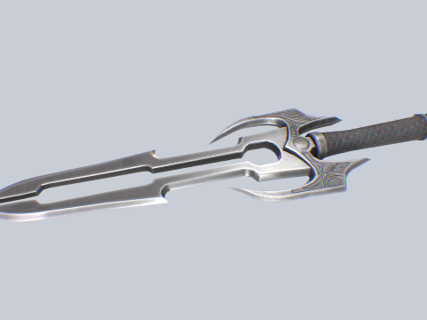Fantasy dagger 3D Model