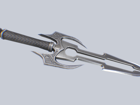 Fantasy dagger 3D Model