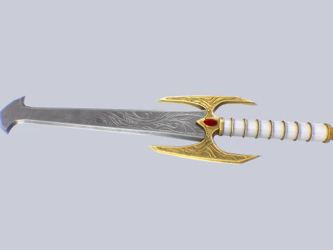 Fantasy dagger 3D Model