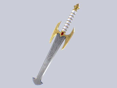 Fantasy dagger 3D Model