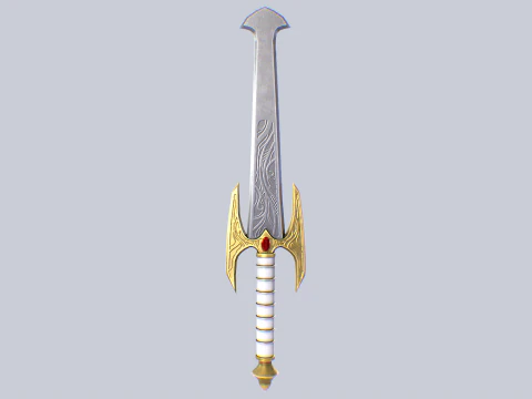 Fantasy dagger 3D Model