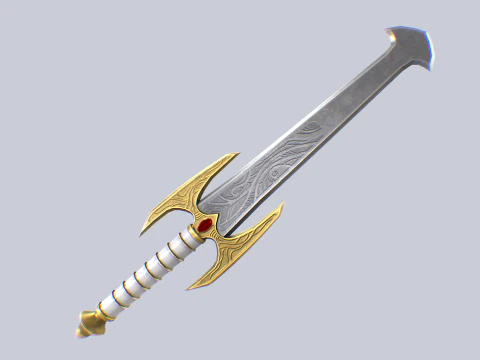 Fantasy dagger 3D Model