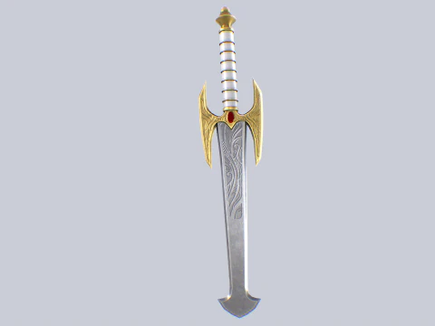 Fantasy dagger 3D Model