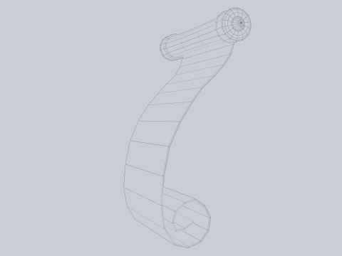 Fantasy scroll 3Dモデル