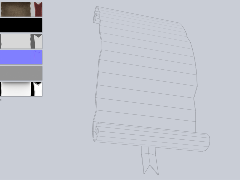 Fantasy scroll 3D Model