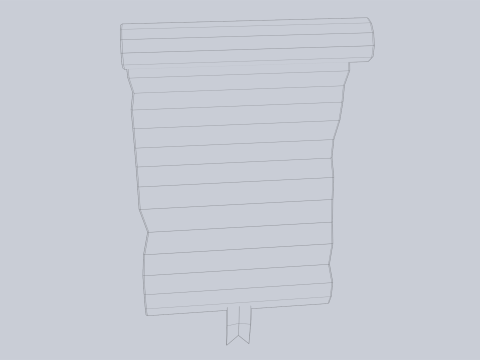 Fantasy scroll 3D Model