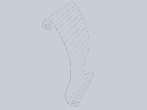 Fantasy scroll 3D Model