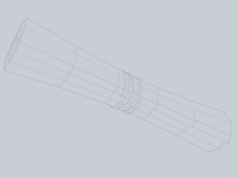 Fantasy scroll 3D Модель