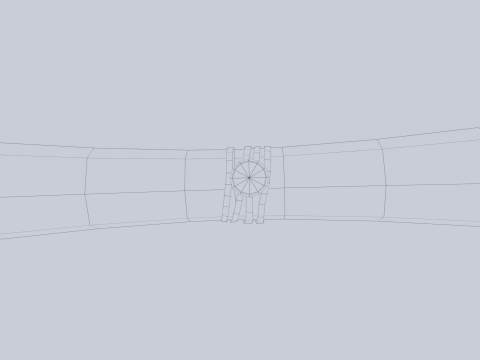Fantasy scroll 3D Модель
