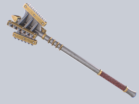 Blunt mace 3D Model