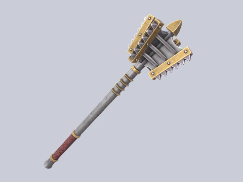 Gada tumpul Model 3D