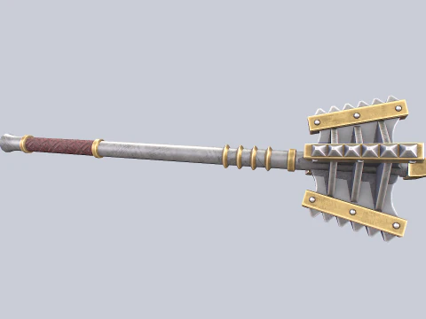 Gada tumpul Model 3D