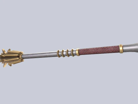Blunt mace 3D Model