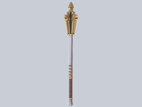 Blunt mace 3D Modell
