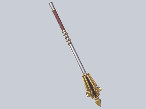 Blunt mace 3D Modell