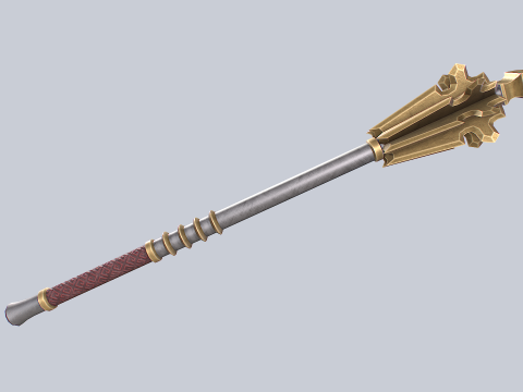 Blunt mace 3D Modell