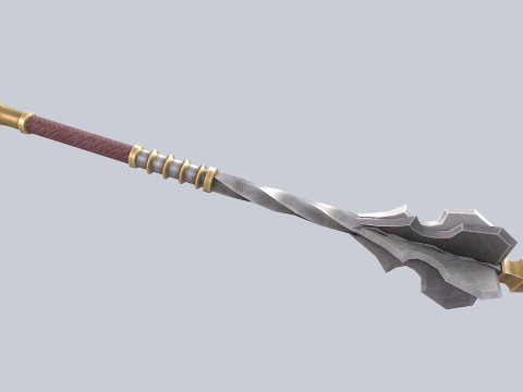 Blunt mace 3D Model
