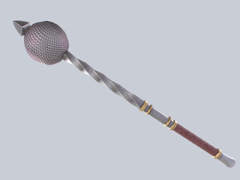 Blunt mace 3D Model