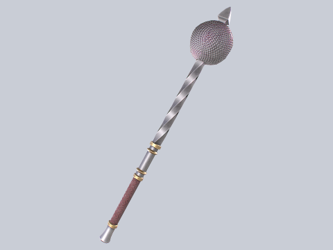 Blunt mace 3D Model
