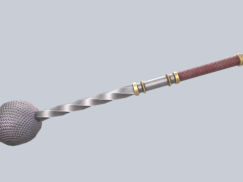 Blunt mace 3D Model
