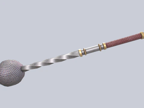 Blunt mace 3D Model
