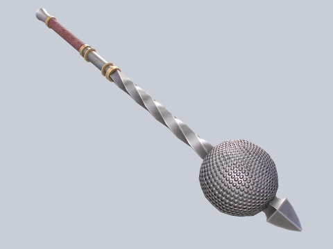 Blunt mace 3D Model