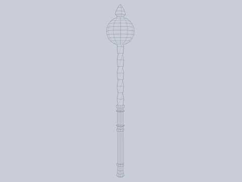 Blunt mace 3D Model