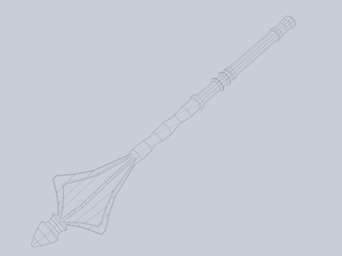 Blunt mace Modelo 3D