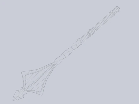 Blunt mace 3D Model