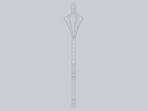 Blunt mace Modelo 3D