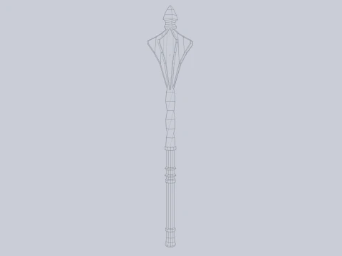 Blunt mace 3D Model