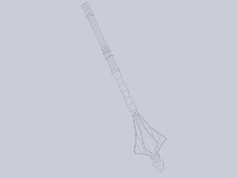 Blunt mace 3D Model