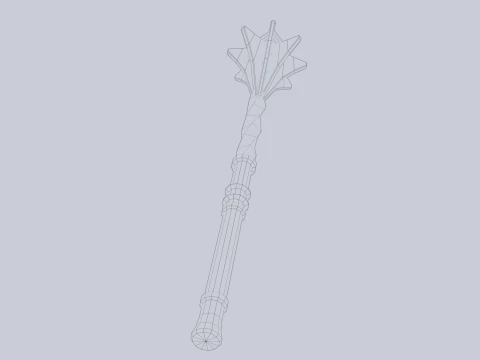 Blunt mace 3D Model