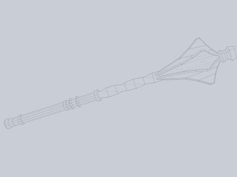 Blunt mace Modelo 3D