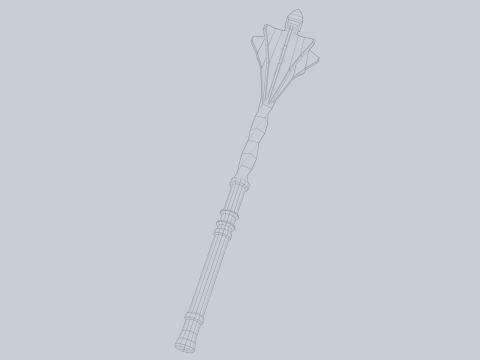 Blunt mace Modelo 3D