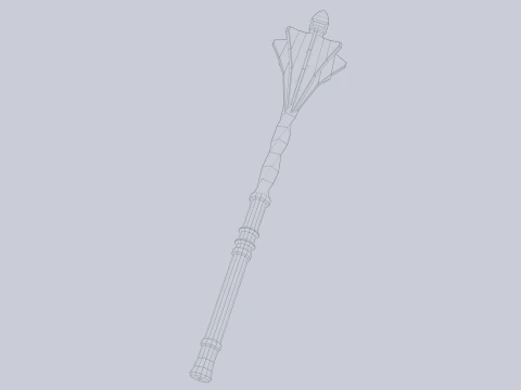 Blunt mace 3D Model