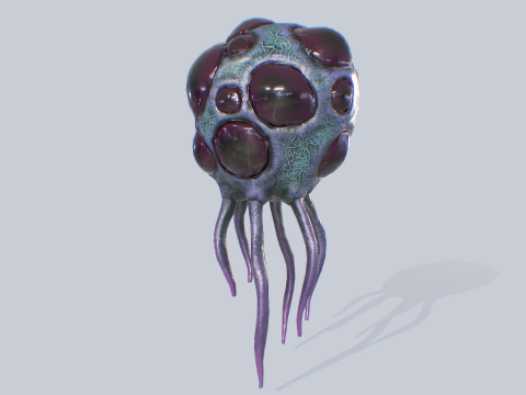 Levitating creature 3D Модель