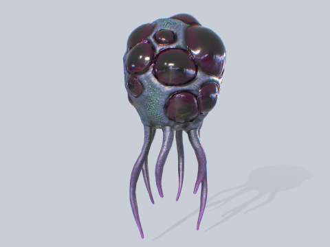 Levitating creature 3D Модель