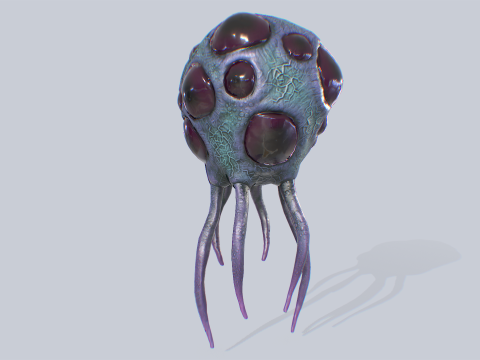 Levitating creature 3D Модель