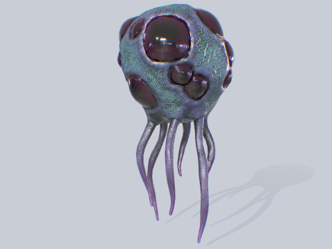 Levitating creature 3D Модель