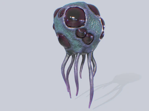 Левітаюча істота 3D Модель