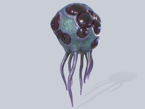 Levitating creature 3D Модель